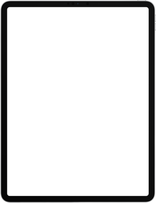 Black Apple iPad Pro Frame 